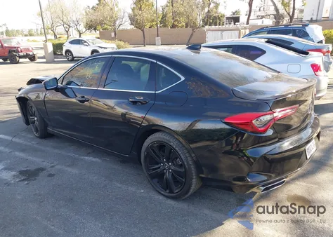 2021 Acura Tlx Technology Package z USA, uszkodzony, nr VIN 19UUB6F48MA009992